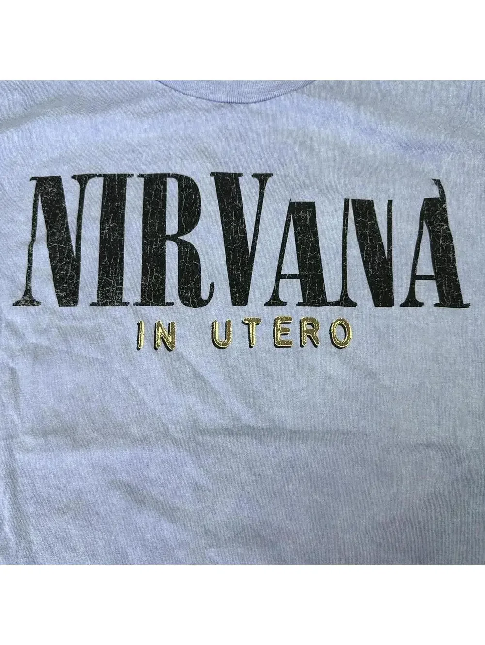 Nirvana In Utero Live '93 Tour T-Shirt Size S